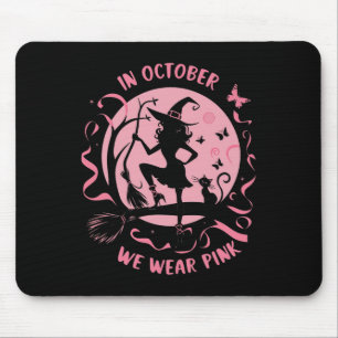 Im Oktober tragen wir rosafarbene Rosa-Rotzunge-Br Mousepad