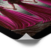 Im Oktober tragen wir rosafarbene Rosa-Rotzunge-Br Poster (Ecke)