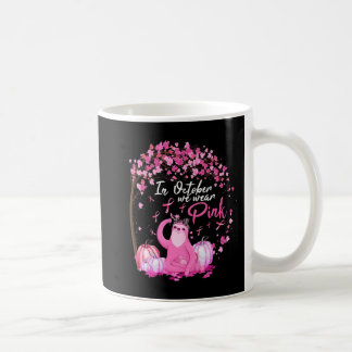Im Oktober tragen wir rosafarbenen Ribbon-Brustkre Kaffeetasse