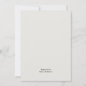 Im Old English Retro Book Club Cover Brautparty Einladung (Rückseite)