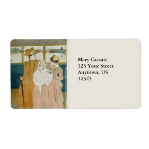 Im Omnibus durch Mary Cassatt