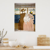 Im Omnibus - Mary Cassatt - 1891 Poster (Küche)