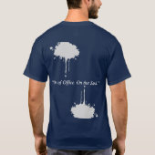 I'm On Beach Time – Minimal Summer Tee (Rückseite)