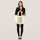 I'M ONE OF MILLIONS Tote Bag Jumbo Stoffbeutel (Vorderseite (Model))