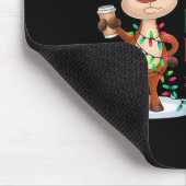 I'm Only A Morning Person On Christmas Pajamas Mousepad (Ecke)