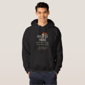 I'm Only Here for Jan. Sales Sarcastic Christmas Hoodie (Vorne ganz)