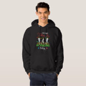 I'm Only Talking To My Penguins Today Group Floral Hoodie (Vorne ganz)