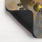 Im Orbit der Kunst am Mars Mousepad (Ecke)