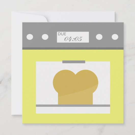 Im Oven Einladung (Vorderseite)