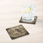 "I'm Owl In" (Alles in) Funny Poker Night Rechteckiger Pappuntersetzer (Vor Ort)