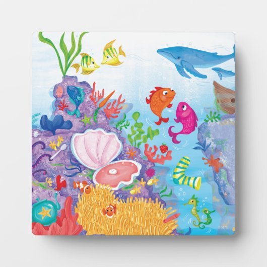 Im Ozean Fotoplatte (Vorderseite)