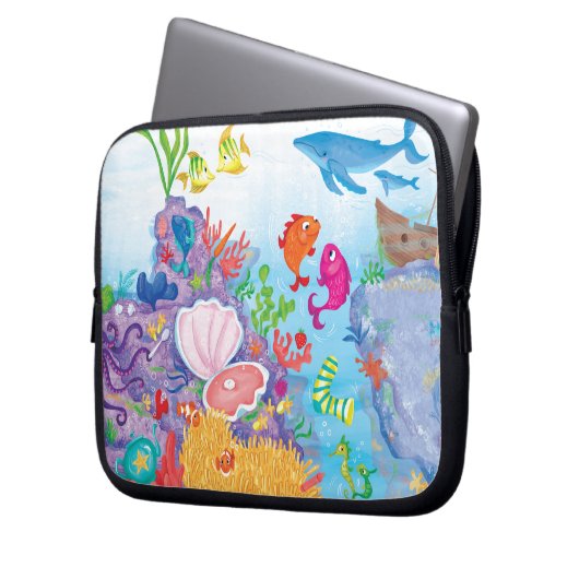 Im Ozean Laptopschutzhülle (Vorderseite Links)