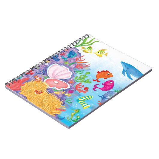 Im Ozean Notizblock (Linke Seite)