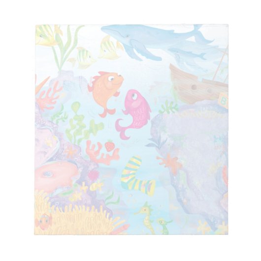 Im Ozean Notizblock (Vorderseite)