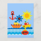 Im Ozean Postkarte (Vorderseite)