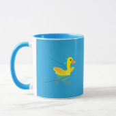 I'm paddling as fast as I can Motivational Ducks Tasse (Links)