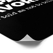 I'm Papa's Favorite Funny Papas Son Daughter Poster (Ecke)