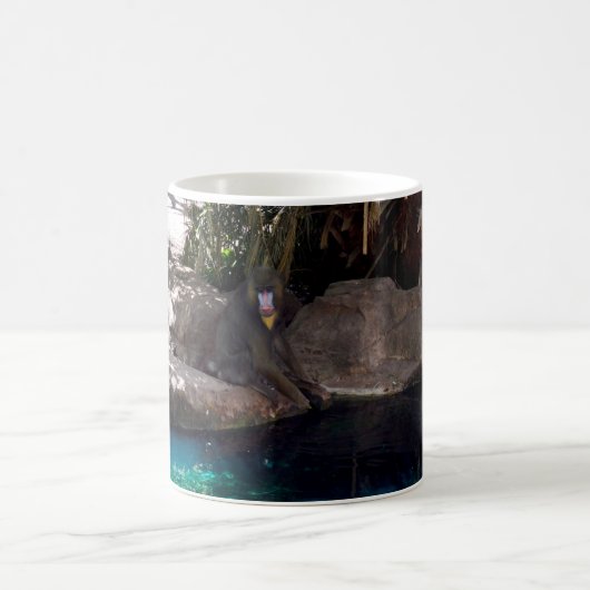 Im Paradies Baboon, Kaffee-Tasse Kaffeetasse (Mittel)