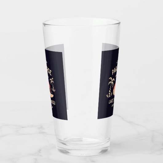 Im Paradies Cooler verloren Glas (Rechts)