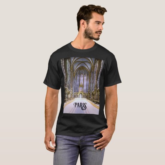 Im Pariser Sainte-Chapelle (1900) T-Shirt (Vorne ganz)