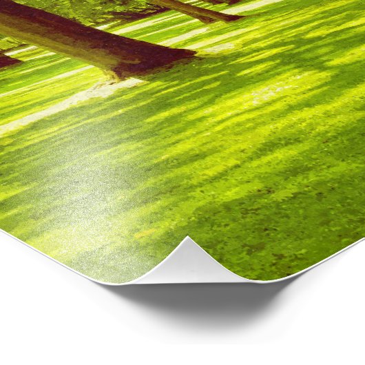 Im Park Fotodruck (Ecke)