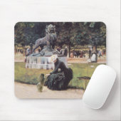 Im Park mit Pekingese Mousepad (Mit Mouse)