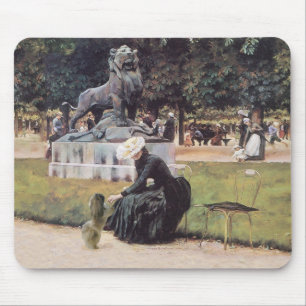 Im Park mit Pekingese Mousepad