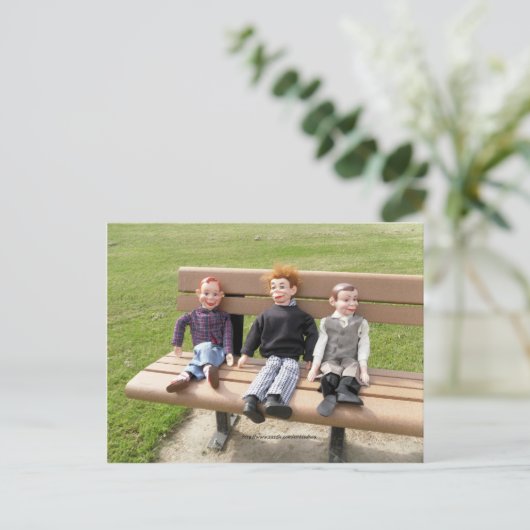 Im Park Postkarte (Stehend Vorderseite)