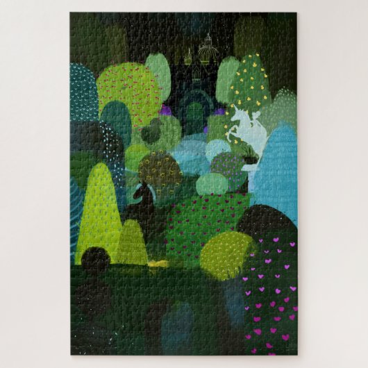 Im Park versteckt Puzzle (Vertikal)