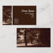 Im Park Visitenkarte (Vorne/Hinten)