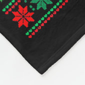 I'm Participating Leave Me Alone Ugly Christmas Sw Fleecedecke (Ecke)