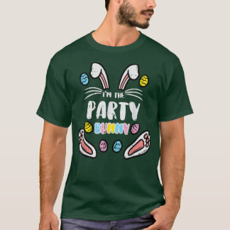 Im Party Bunny Funny Funny Oaster Matching Family T-Shirt