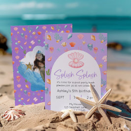 Im Party des Sea Pool zum Foto Einladung