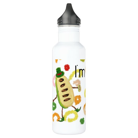 I'm Pawpaw Edelstahlflasche (Links)