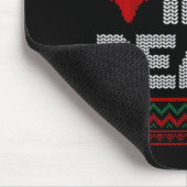 I'm Peace Couple Matching Christmas Ugly Sweater Mousepad (Ecke)