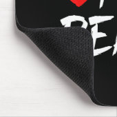 I'm Peace Funny Couples Tee Valentine's Day Couple Mousepad (Ecke)