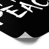 I'm Peace Funny Couples Tee Valentine's Day Couple Poster (Ecke)