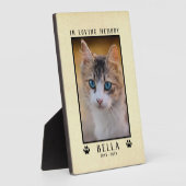 Im Personalisierten Foto zur Erinnerung von Memoir Fotoplatte (Seite)