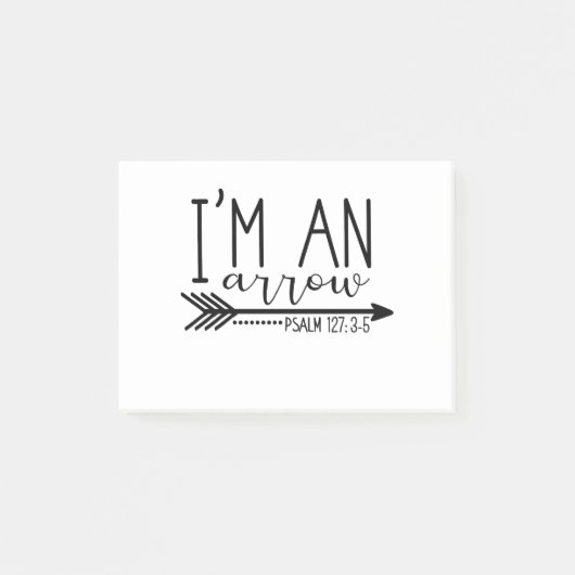 im Pfeil Post-it Klebezettel (Vorderseite)