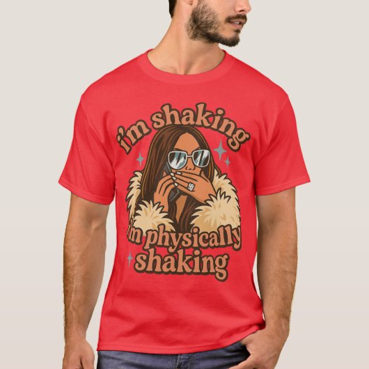 Im Physically Shaking Lisa Barlow RHOSLC Meme Quot T-Shirt (Vorderseite)