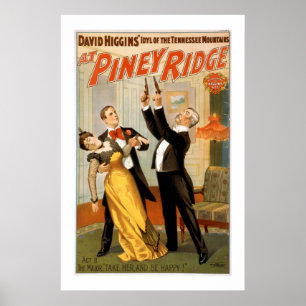 Im Piney Ridge Vintages Theaterposter Poster
