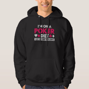 Im Poker Diet Graphic for Player Vater Hoodie