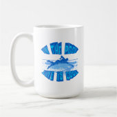 IM POOL IST DAS LEBEN COOL KAFFEETASSE (Links)