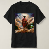 Im Power wandern Mose durch das Rote Meer T-Shirt (Design vorne)