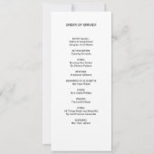 Im Programm zur Beerdigung von Erinnerungen: Blume (Rückseite)