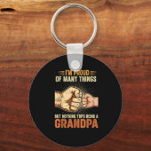 I'm Proud Of Many Things Life Nothing Beats Being Schlüsselanhänger (Vorderseite)