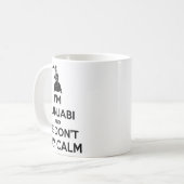 Im Punjabi And We Dont Keep Calm Baby  Kaffeetasse (Vorderseite Links)