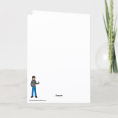 I'm Quackers for you Karte (Rückseite)