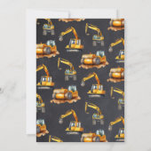 Im Rahmen der BaukastenGeburtstagseinladung Einladung (Rückseite)