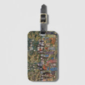 Im Rahmen der Bäume von Maurice Prendergast, Fine  Gepäckanhänger (Vorderseite Vertikal)